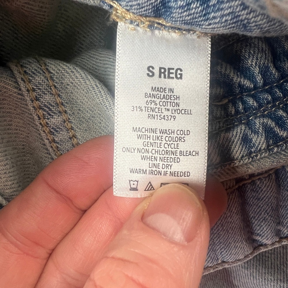 Aeropostale Low Rise Cargo Jeans Womens Small Light Y2K Distressed Utility Pants - Picture 9 of 15